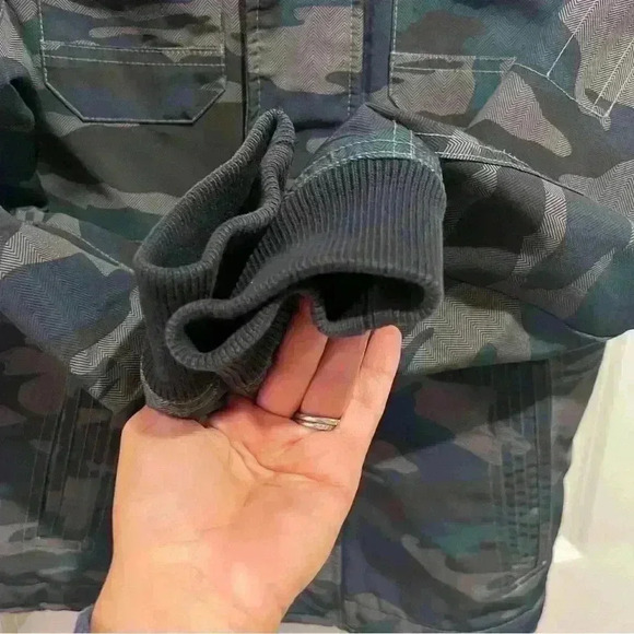 Abercrombie Kids lined Camo Jacket Size 11/12 - Picture 6 of 12